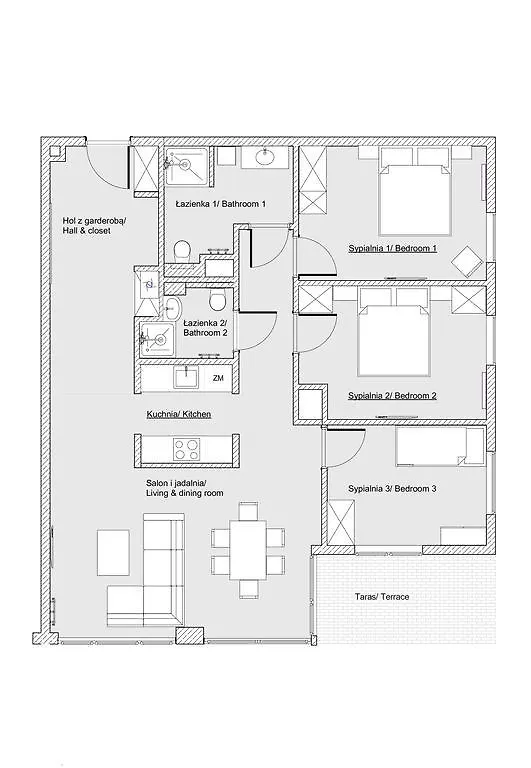 Apartment Staywin Riverfront Lofts Danzig Polen